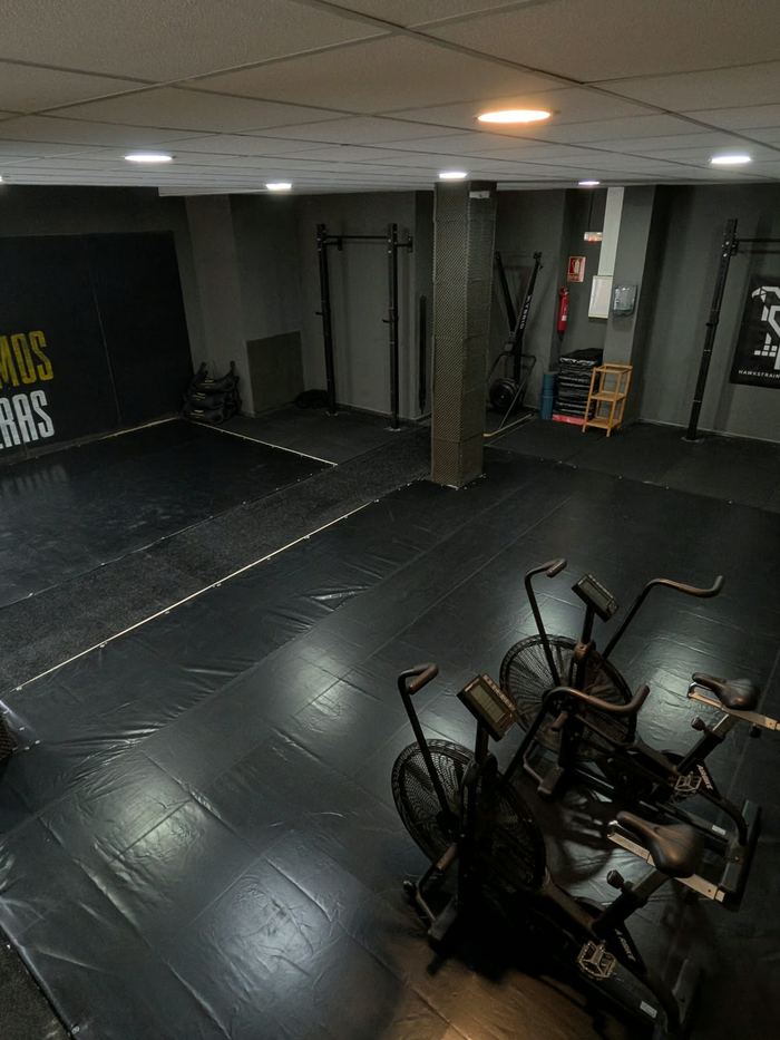 Sala de entrenamiento diáfana